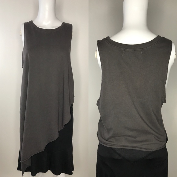 Project Social T Tops - Project Social T Asymmetrical Sleeveless Tunic